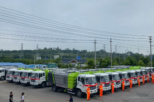 15天！米蘭·(milan)中國官方網站環境快速響應客戶需求，順利交付約3000萬元環衛裝備